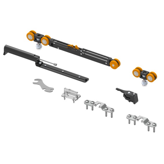 SAHECO SF-P70 ar 1 stiprinājumu + 1 mīksto aizvēršanu līdz 70 kg