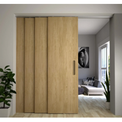 SAHECO teleskopiskā sistēma 2 durvīm ar 2 SOFT CLOSE bremzēm līdz 90 kg