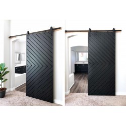 SAHECO RUSTICO 2MT ar 2"SOFT CLOSE" bīdāmo durvju sistēmu līdz 80 kg