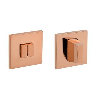 WC knob TUPAI 4040 Q5S 161 Polished Copper PVD