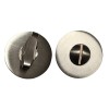 WC knob 4041 RS5 110 Stainless Steel