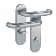 Rokturis ar plāksnīti VDS OLARIX SHORT WC 72 Stainless steel