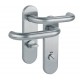 Rokturis ar plāksnīti VDS OLARIX SHORT WC 72 Stainless steel