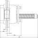 Скрытая петля ANSELMI AN 107 3D C60