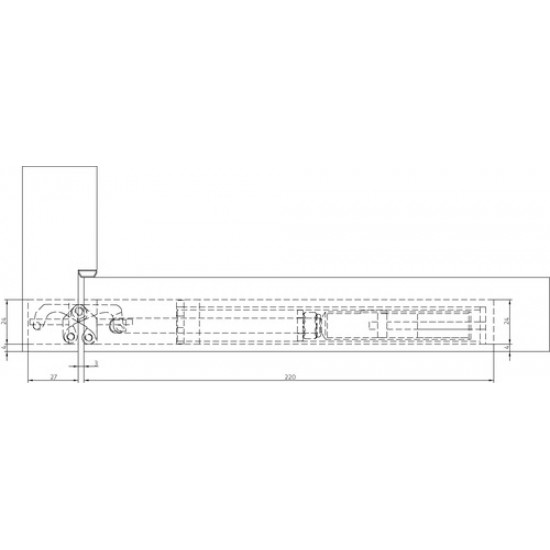 Петля скрытая ANSELMI AN 108 3D SC45