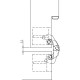 Concealed hinge ANSELMI AN 160 3D (506) Black (60 kg/2 pcs)