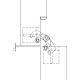 Concealed hinge ANSELMI AN 160 3D (506) Black (60 kg/2 pcs)