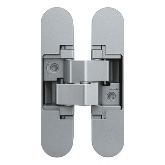 Concealed hinge ANSELMI AN 160 3D (506) Matt Chrome (60 kg/2 pcs)