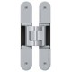 Slēptās eņģes TECTUS TE 240 3D Matt Chrome (60 kg / 2 vnt)