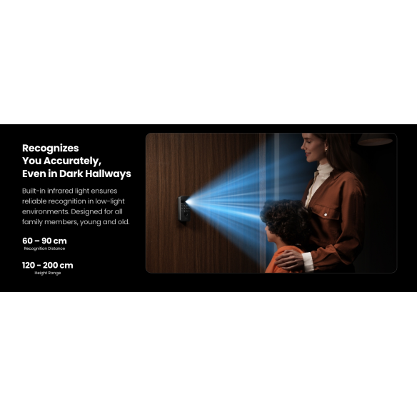 INO 90 viedā slēdzene ar Face ID
