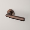 Handle APRILE FICARIA R7S burnt — burnished bronze
