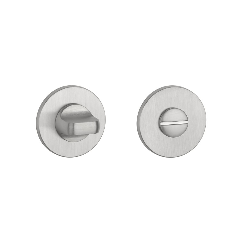 WC thumbturn APRILE AS R5S — brushed chrome