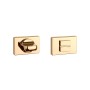 WC thumbturn RT 7S — polished brass