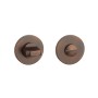 WC thumbturn APRILE AS R7S burnt — burnished bronze
