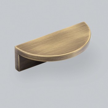 Furniture handle ECLIPSE (smooth) — dark brass
