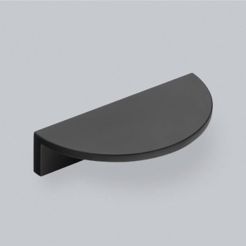 Furniture handle ECLIPSE (smooth) — black