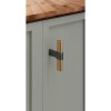 Mēbeļu rokturis TREND 71 antracīts + — bronza