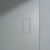 Magnētiskā WC slēdzene ar plāksni BONAITI NO-HA MINI 937-G992 — matēts hroms
