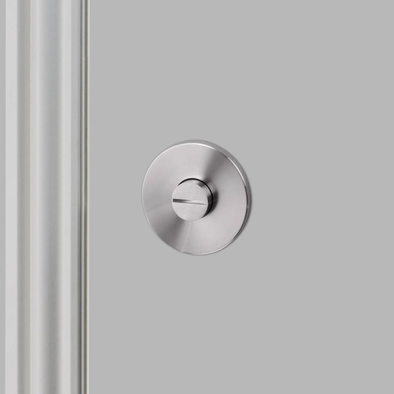 WC thumbturn BUSTER + PUNCH LINEAR — stainless steel