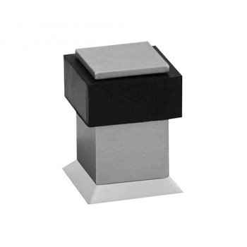 Adhesive door stop 3986 Q — matt chrome