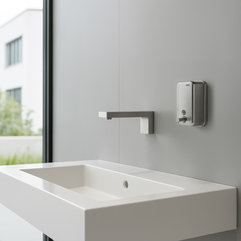 Soap dispenser IN.60.483 — stainless steel