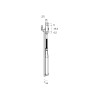 JNF door closer elbow 21.105.AN