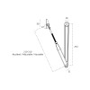 JNF door closer elbow 21.105.AN