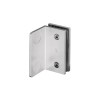 Glass holder JNF IN.05.305 wall-Glass — stainless steel