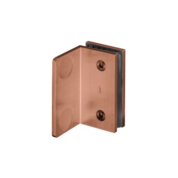 Glass holder JNF IN.05.305 wall-Glass — matt copper PVD