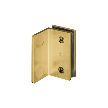 Glass holder JNF IN.05.305 wall-Glass — matt brass PVD