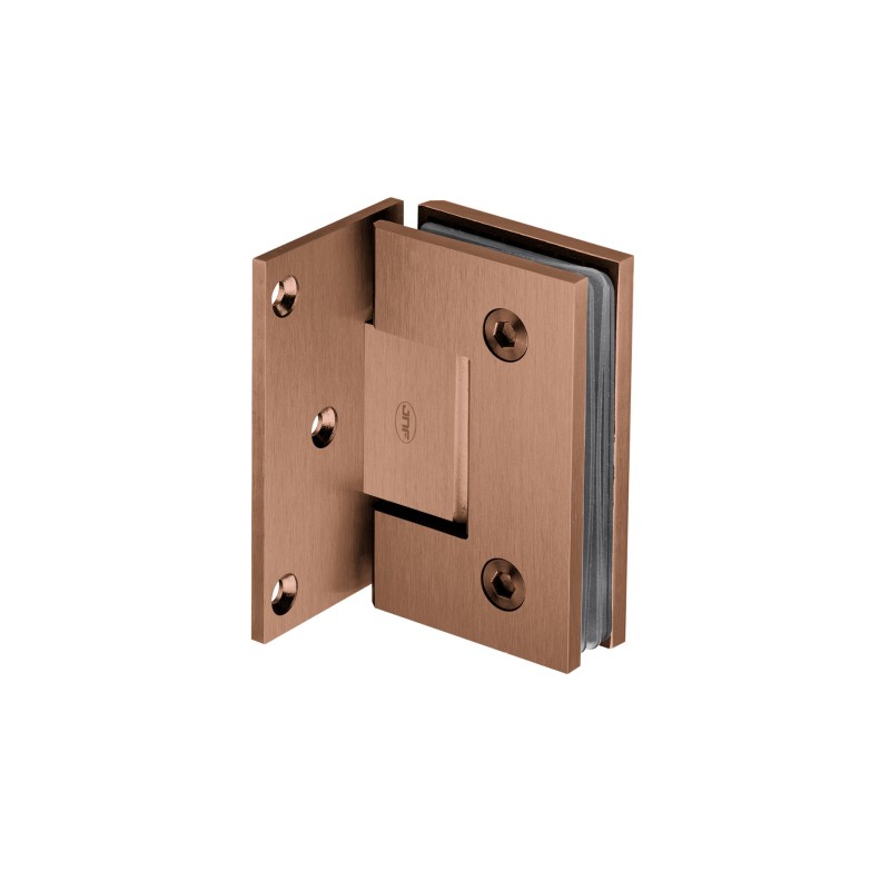 Hinge JNF IN.05.306 wall-Glass with brake — matt copper PVD