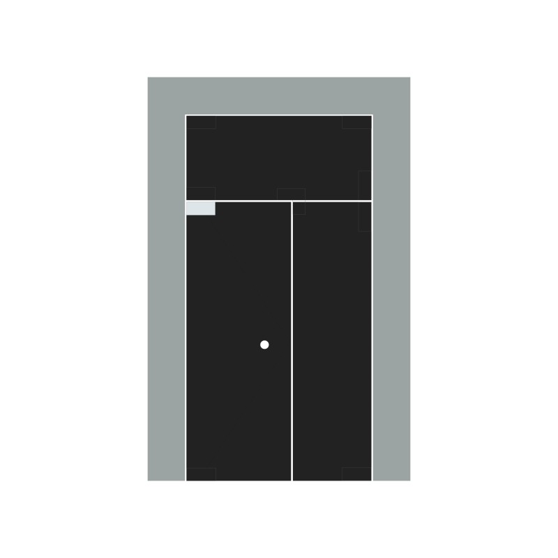 Upper bracket JNF IN.81.110 — stainless steel