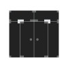 Side bracket with Pivot axis JNF IN.81.111.1 — stainless steel