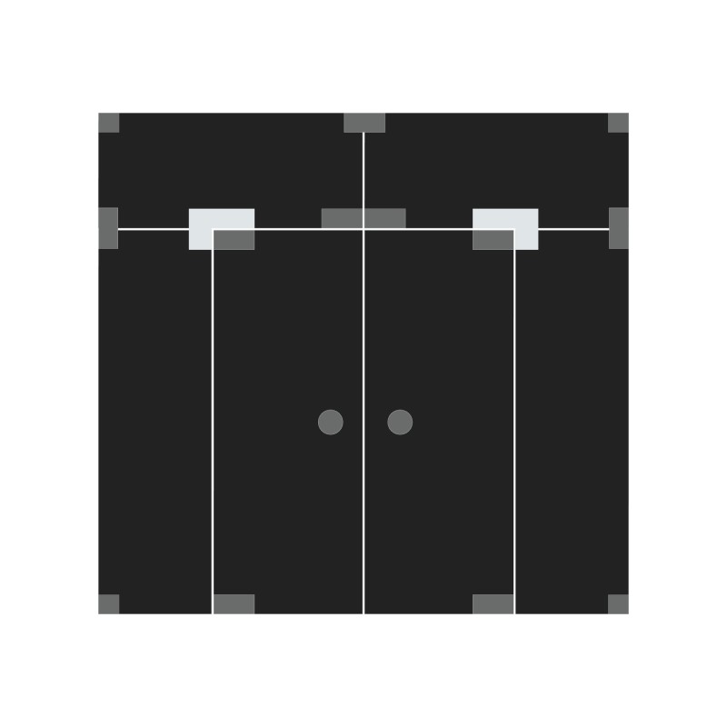 Side bracket with Pivot axis JNF IN.81.111.1 — stainless steel