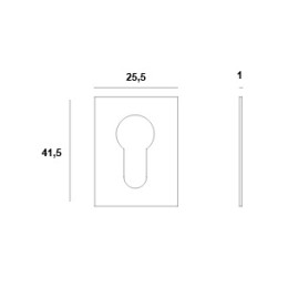 Rozetes JNF IN.04.QY01S.TCH — titāns