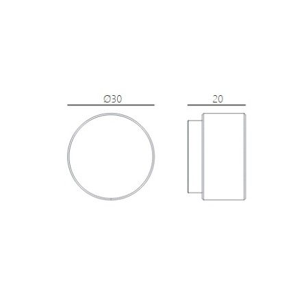 Handle JNF IN.22.161.30.KN — stainless steel