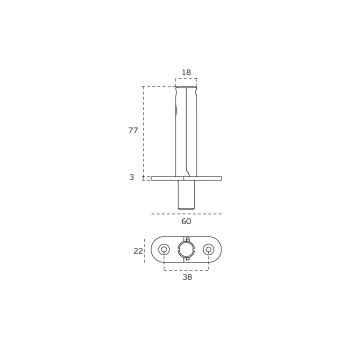 Svārsts PIVOT tipa eņģe JNF IN.05,208 līdz 65 kg
