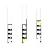 JNF F900 aluminum skirting profile + aluminum skirting without LED / with LED lighting option