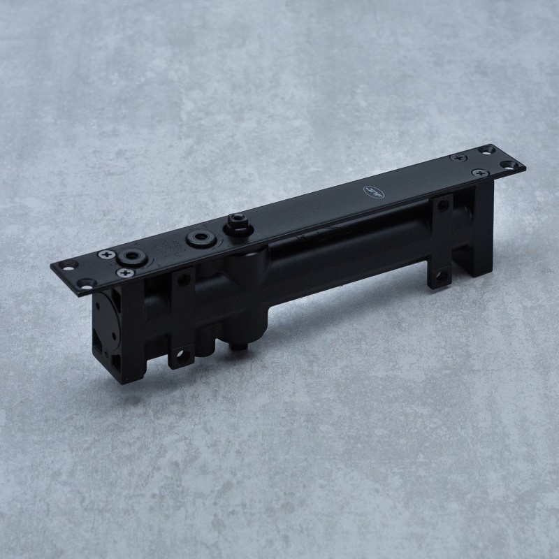 Concealed / milled door closer JNF ML.21.801 black up to 100 kg