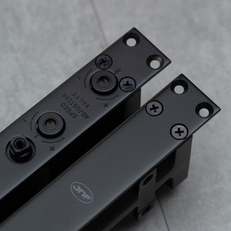 Concealed / milled door closer JNF ML.21.801 black up to 100 kg