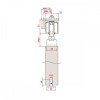 FLUID CLASSIC CORSA С двухсторонним механизмом плавного закрытия до 80 кг