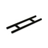 Pull handle MADLO — black (from 300 mm to 2000 mm length)