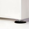 Glued/Screwed magnetic door stop STOPPINO MOD 2.5 — black