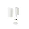 Adhesive magnetic door stop STOPPINO X — grey