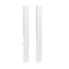 Pull door handle SECRET with integrated lock — white