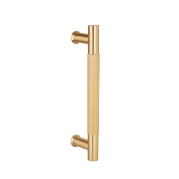 Pull door handle STERK 1770 — matt brass
