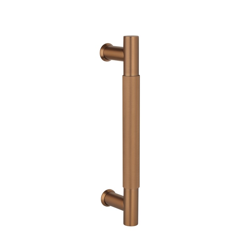 Pull door handle STERK 1770 — matt copper PVD