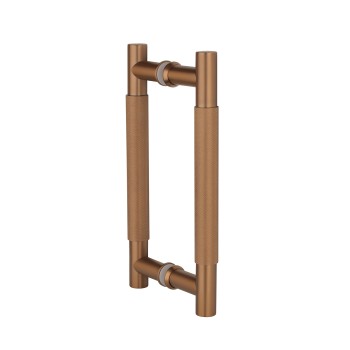 Pull door handle STERK 1770 — matt copper PVD