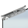 Sliding glass door system MICRO 50 to 80 kg