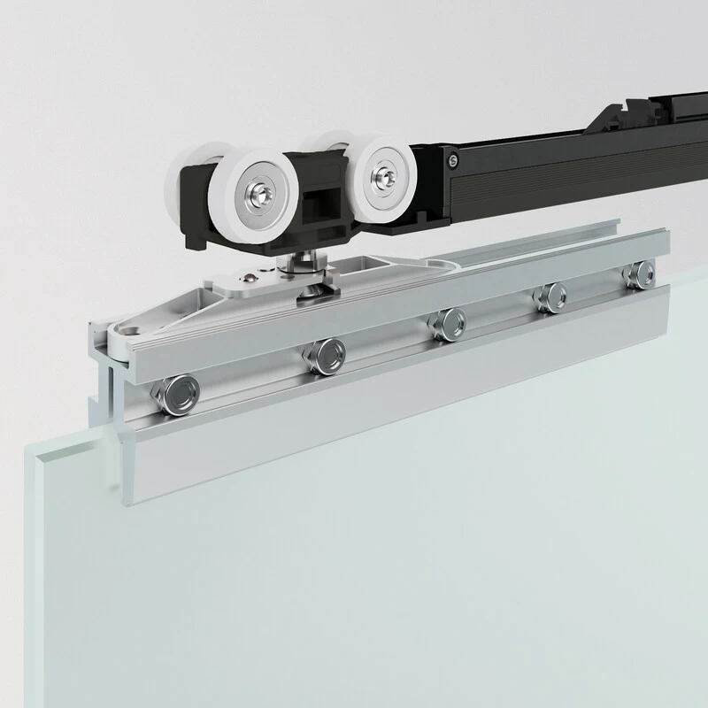 Sliding glass door system VETRO 40 CORSA up to 80 kg